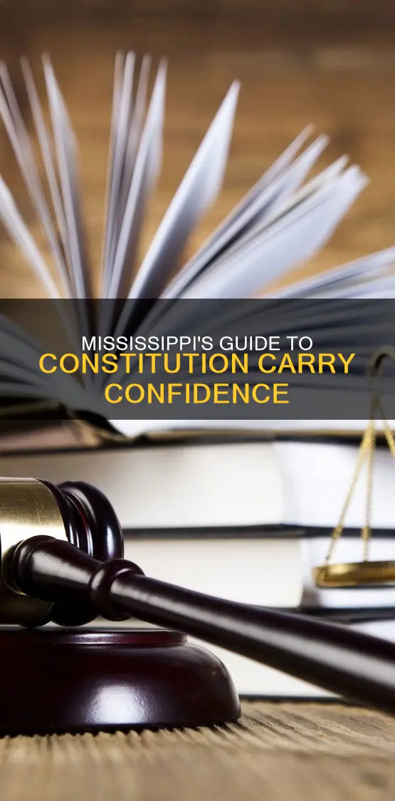 how to carry constitution carry in mississippi