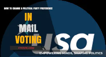 Switching Political Party Preference in Mail Voting: A Step-by-Step Guide
