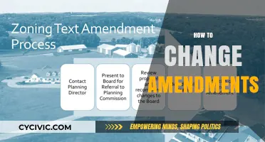 Amendments: A Guide to Making Constitutional Changes