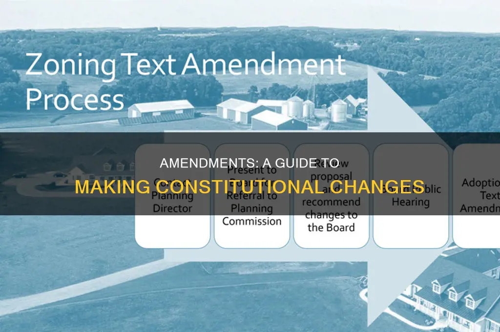 how to change amendments