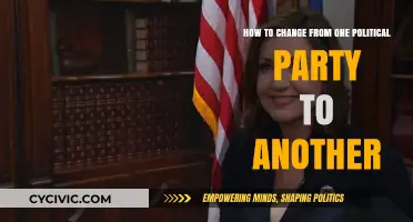 Switching Political Allegiances: A Guide to Changing Parties Smoothly