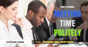 Rescheduling Made Easy: How to Change Meeting Times Politely