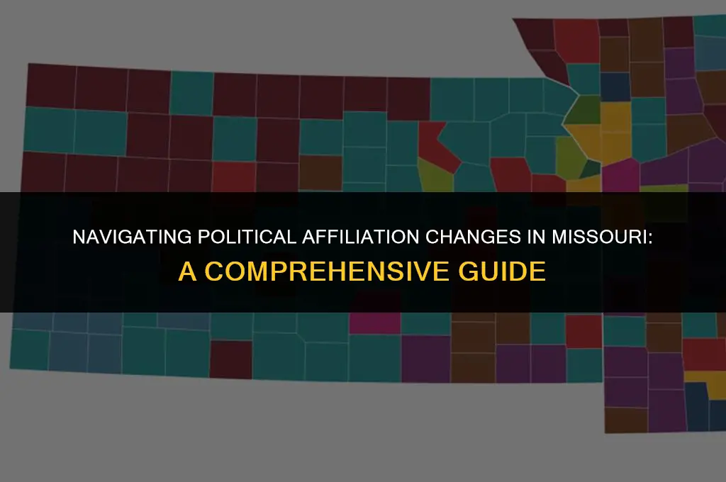 how to change my political affiliation missouri