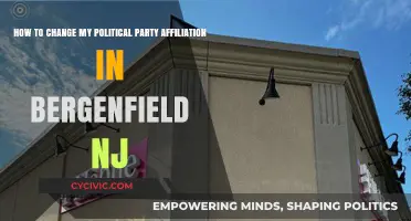 Switching Political Parties in Bergenfield, NJ: A Step-by-Step Guide