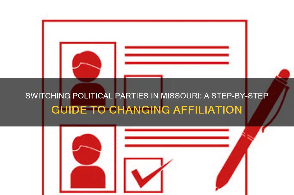 how to change my political party in missouri