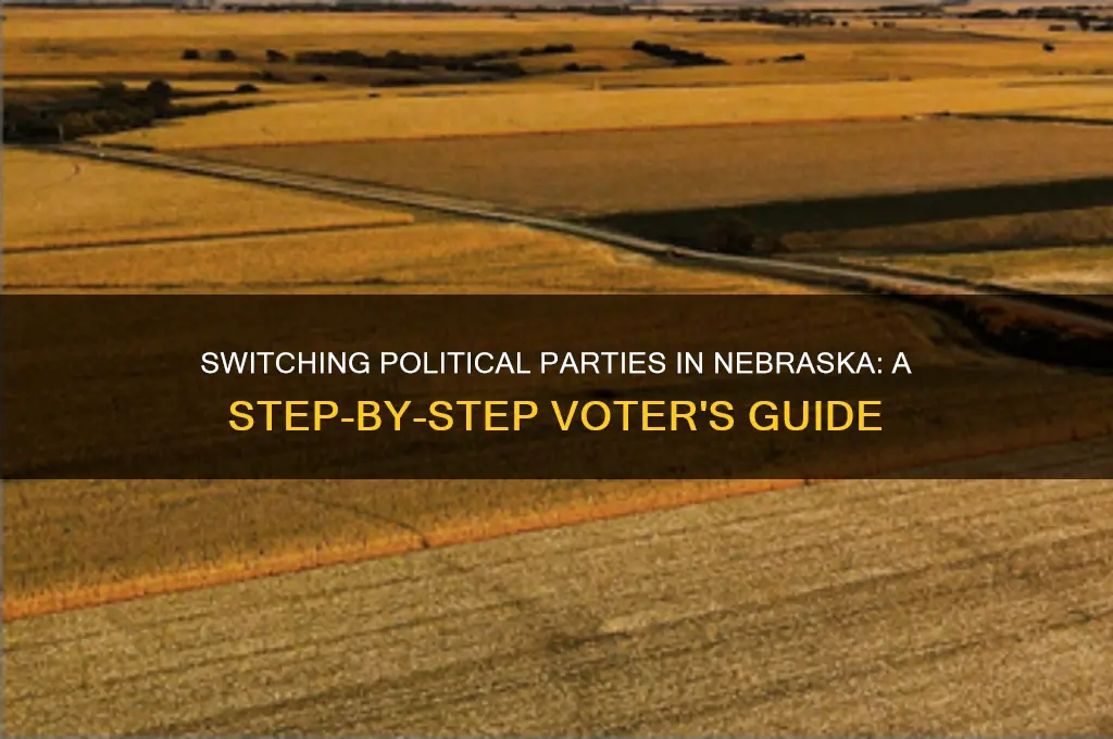 how to change my political party in nebraska