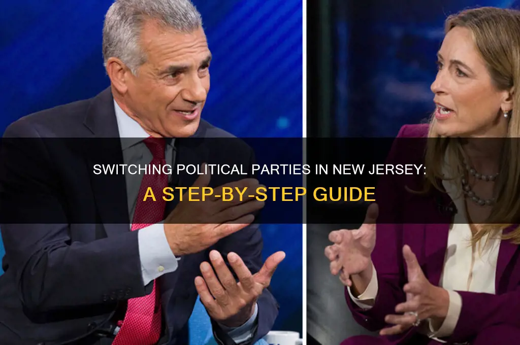 how to change my political party in nj