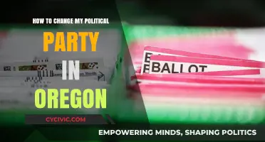 Switching Political Parties in Oregon: A Step-by-Step Guide to Changing Affiliation