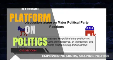 Navigating Political Platforms: A Guide to Changing Your Stance