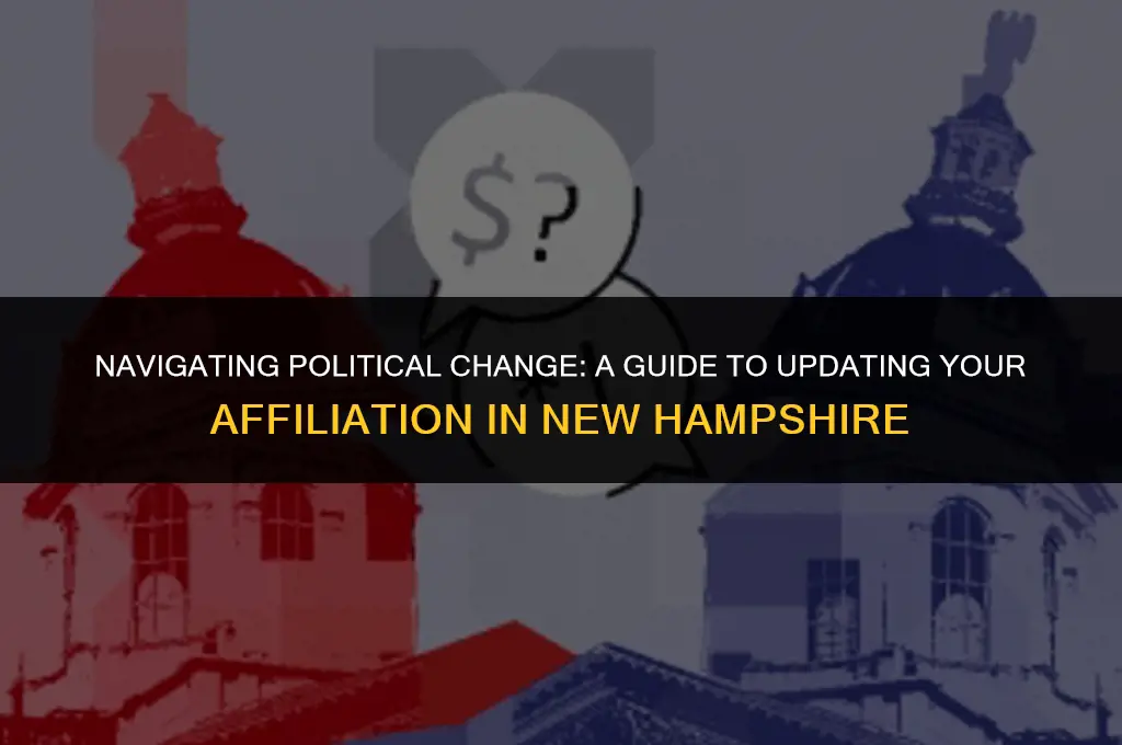 how to change political affiliation in nh