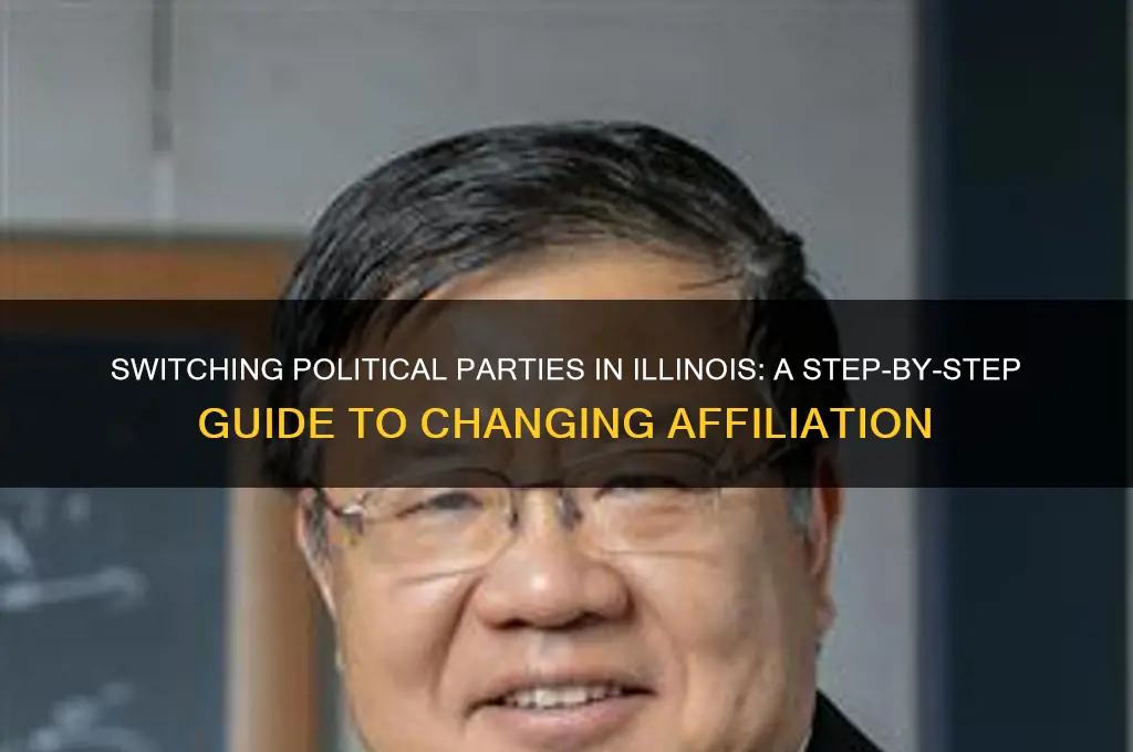 how to change political parties in illinois