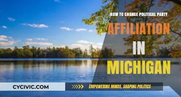 Switching Political Parties in Michigan: A Step-by-Step Guide to Changing Affiliation