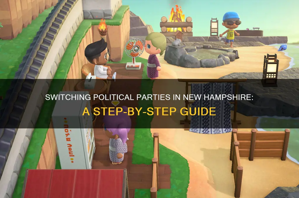how to change political party affiliation in nh