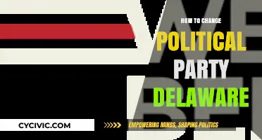Changing Political Party Affiliation in Delaware: A Step-by-Step Guide