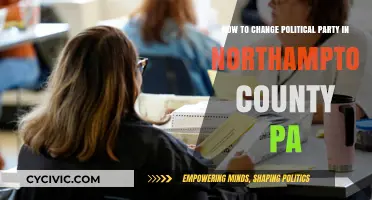 Switching Political Parties in Northampton County, PA: A Step-by-Step Guide