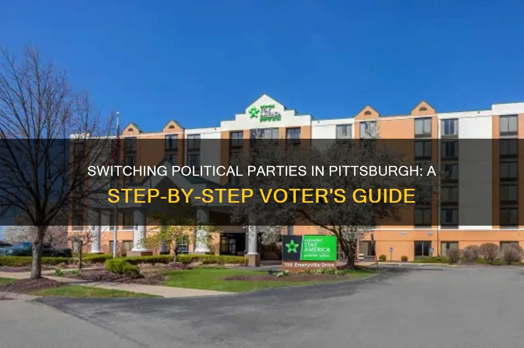 how to change political party in pittsburgh pa