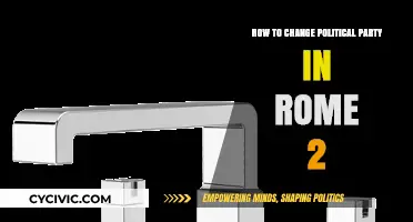 Switching Political Parties in Rome 2: A Step-by-Step Guide