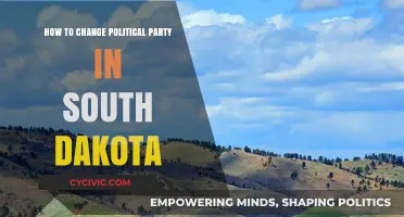 Switching Political Parties in South Dakota: A Step-by-Step Guide