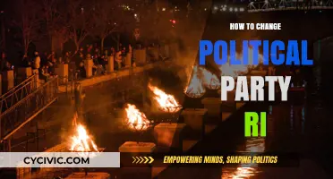 How to Change Your Political Party Affiliation in Rhode Island