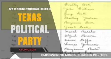 Switching Political Parties in Texas: A Voter Registration Update Guide