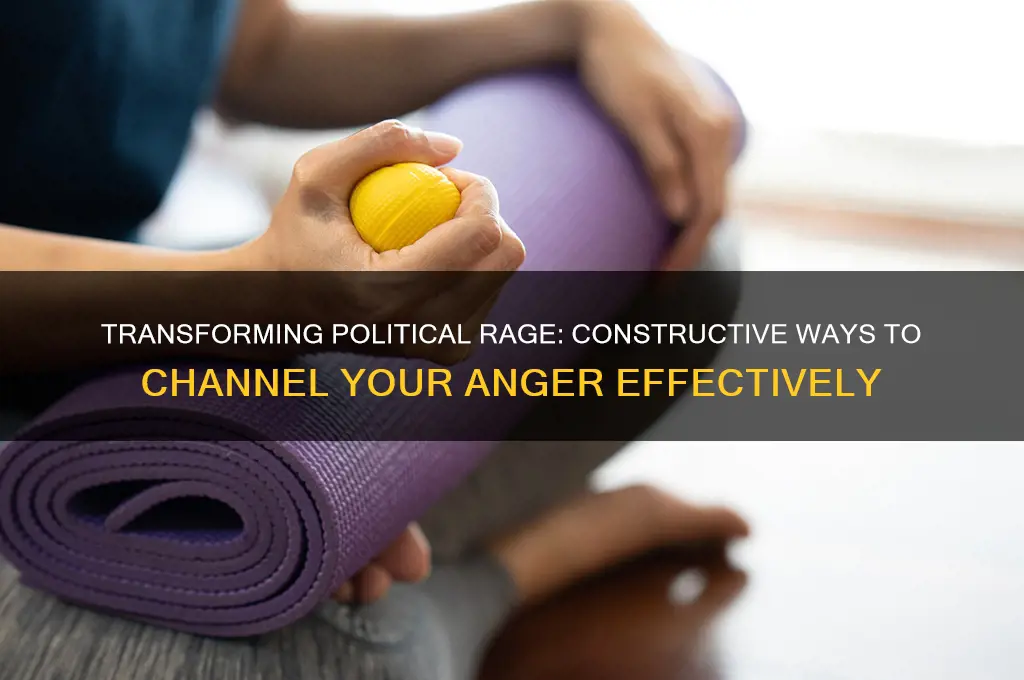 how to channel political anger