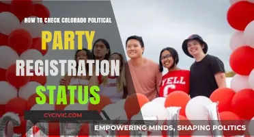How to Verify Your Colorado Political Party Registration Status