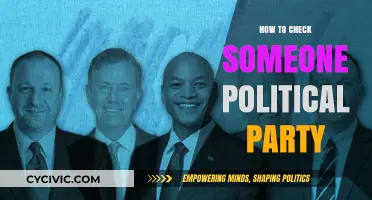 How to Verify Someone's Political Party Affiliation Easily and Accurately