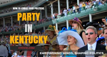 Switching Political Parties in Kentucky: A Step-by-Step Guide to Changing Affiliation