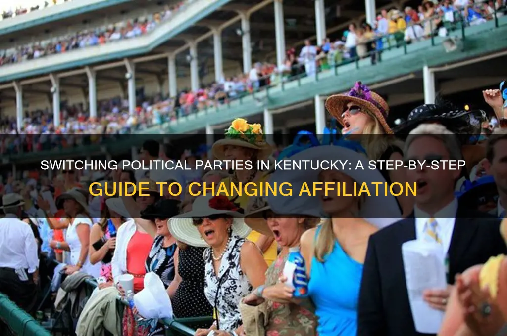 how to chnge your political party in kentucky
