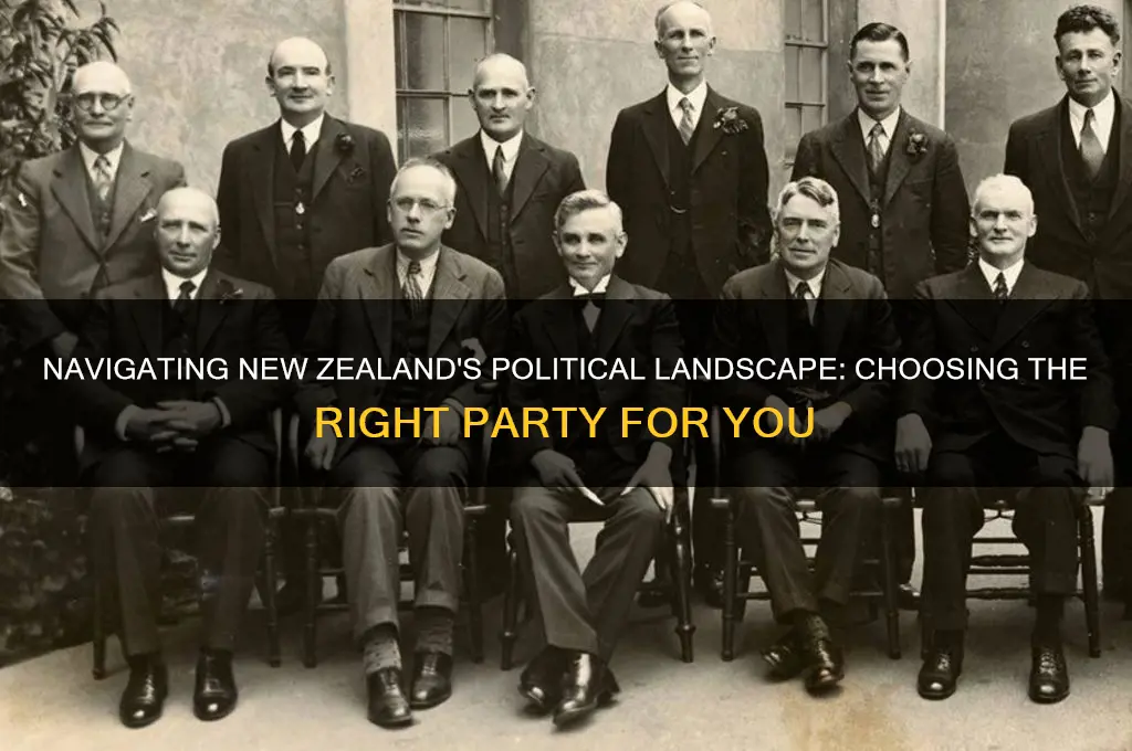 how to choose a political party nz