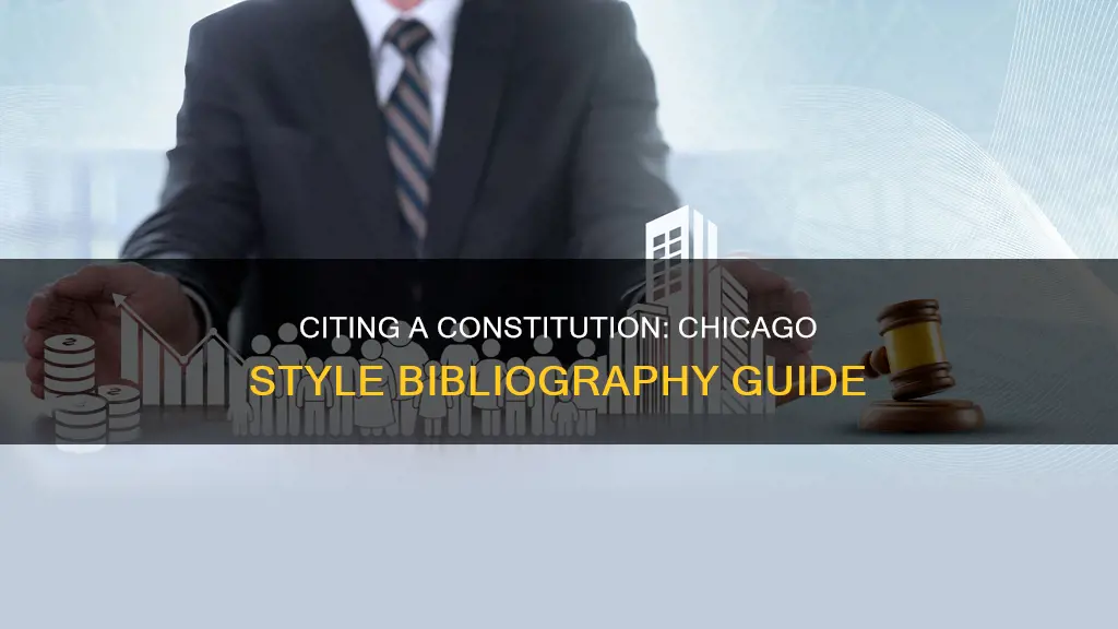 how to cite a constitution chicago style bibliography