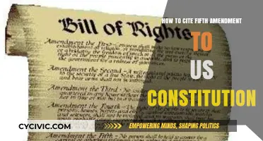 Citing the Fifth: A Guide to the US Constitution