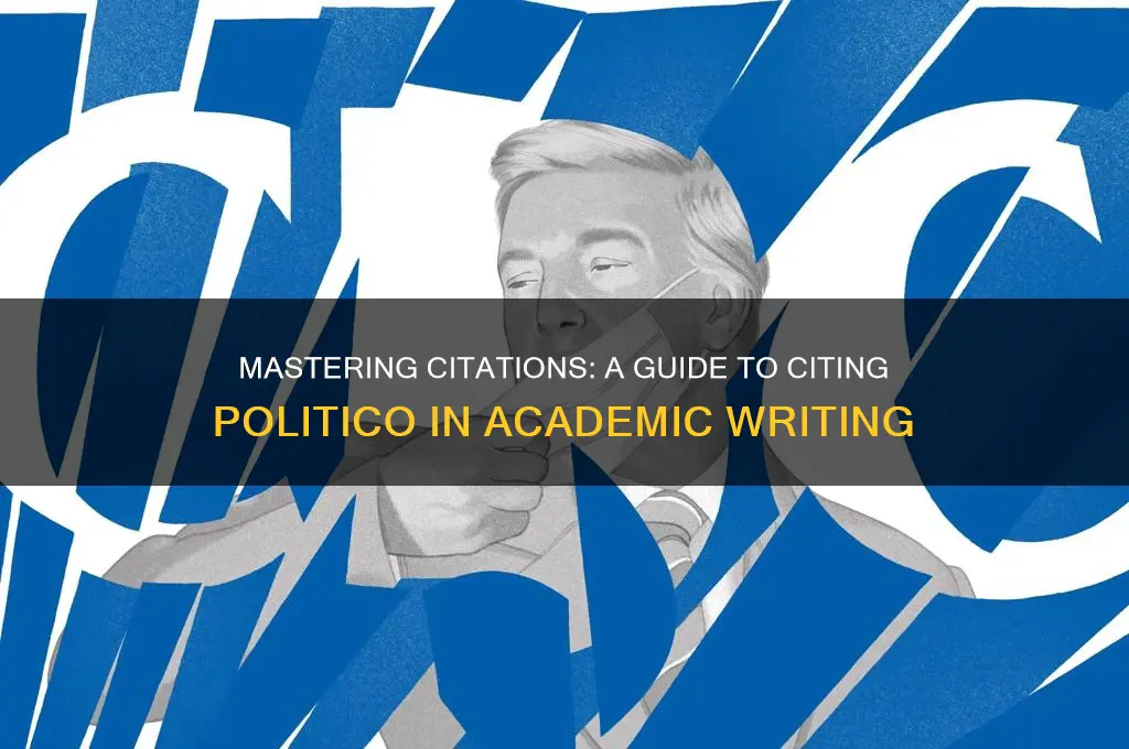 how to cite politico