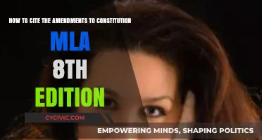 Citing Amendments: MLA 8th Edition Style Guide