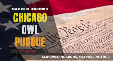 Citing the US Constitution: Chicago Style Guide