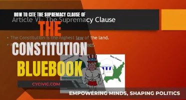 Citing the Constitution: Bluebook Supremacy Clause