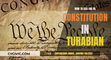 Citing the US Constitution: Turabian Style Guide