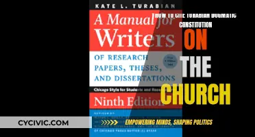 Citing the Dogmatic Constitution: Turabian Style Guide