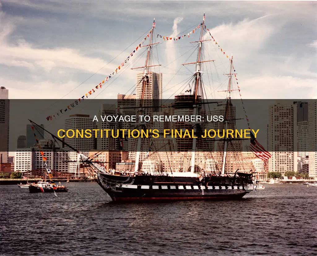 how to complete last voyage of the uss constitution