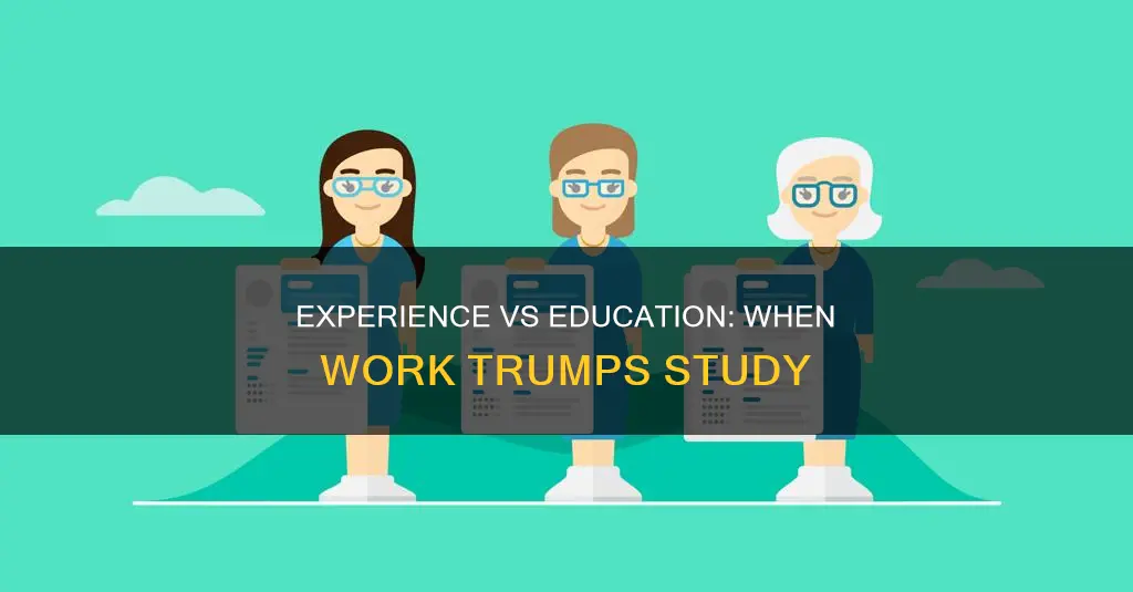 how to constitutes equivalent with job exprience degree