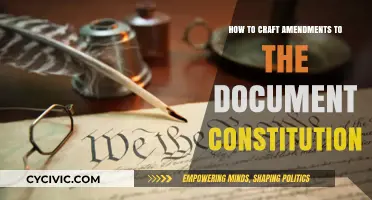 Crafting Amendments: A Guide to Changing the Constitution