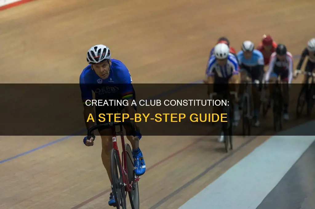 how to create a constitution for a club