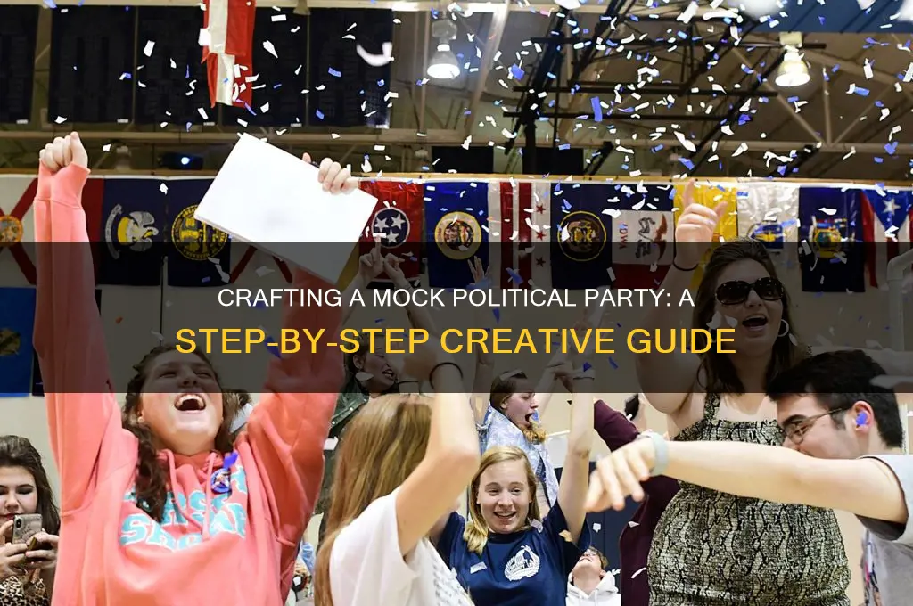 how to create a fake political party