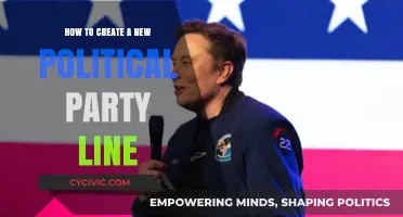 Crafting a New Political Party Line: Strategies for Effective Creation