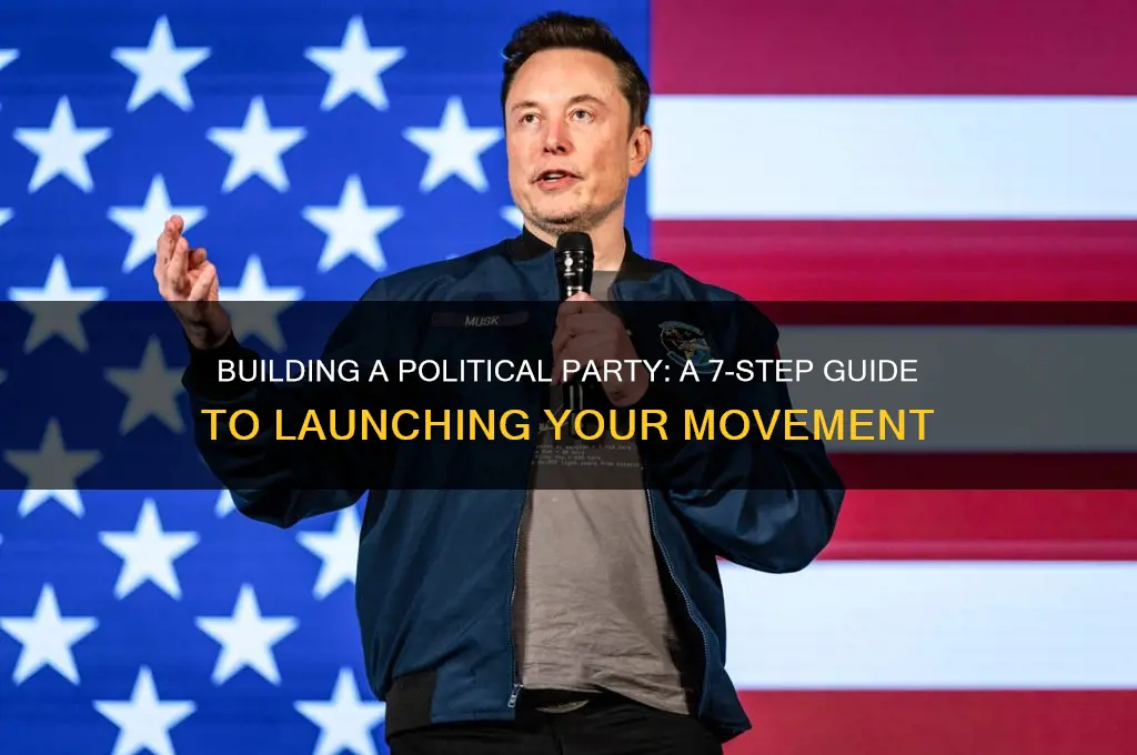 how to create a political party in 7 steps