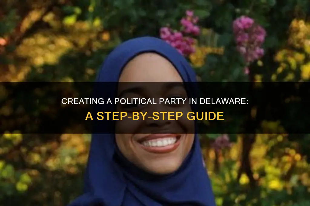 how to create a political party in delaware