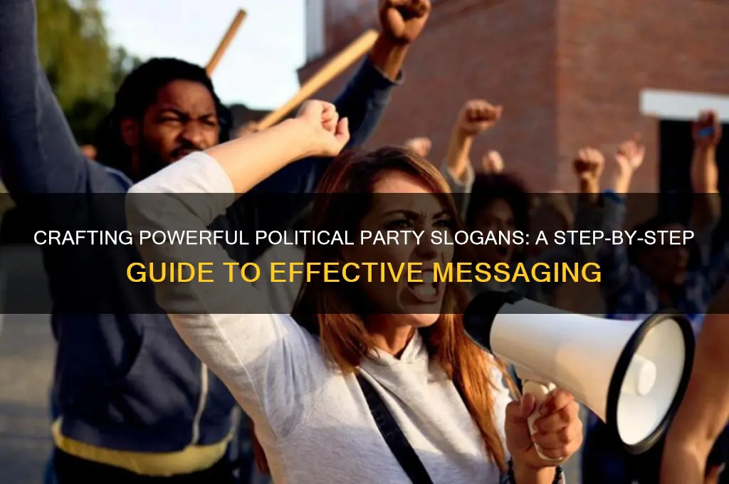 how to create a slogan for a political party