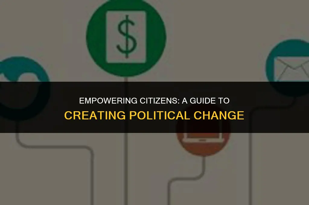 how to create political change