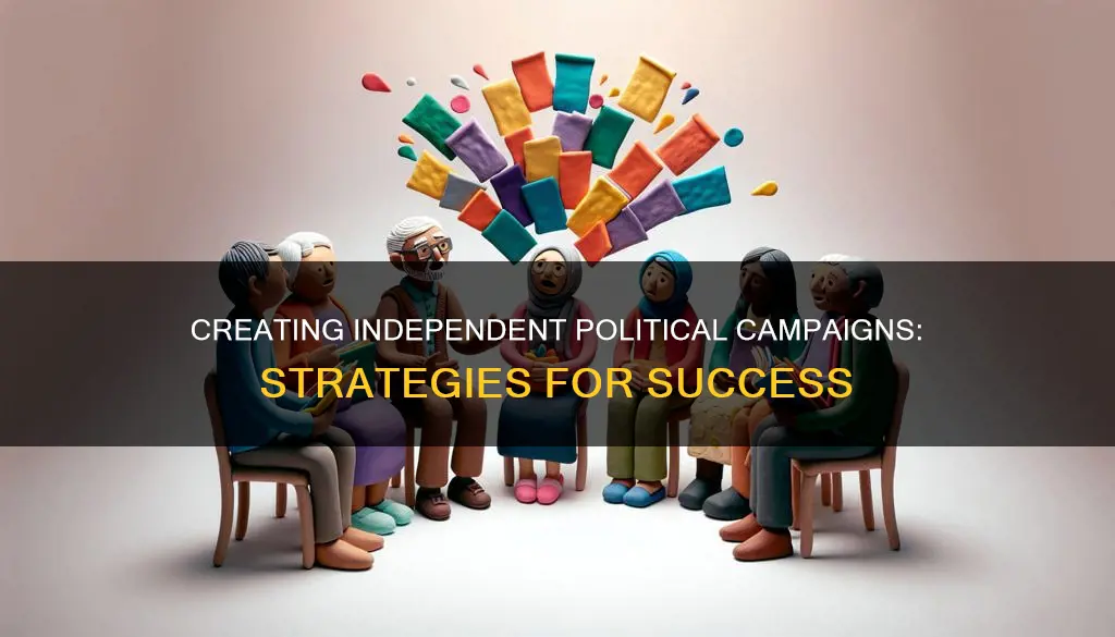 how to create separate entity for political campaign