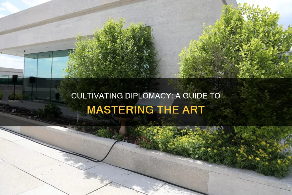 how to cultivate diplomacy